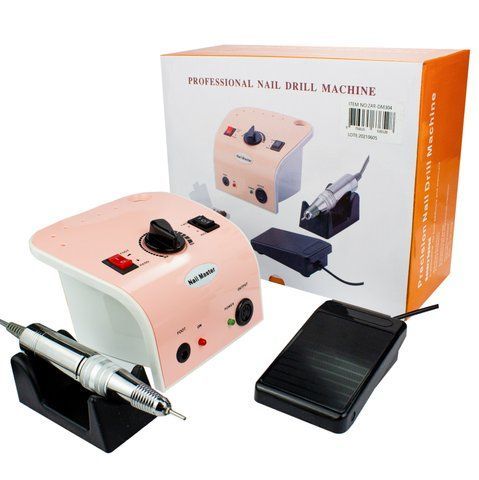 Фрезер машинка для манікюру Nail Master JMD 304 65W 35000об/хв(для нігтів, шліфування лаку, makeup, насадки xh1100131 фото