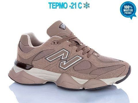 Зимові чоловічі кросівки YoungZone Katyo A2610-6 коричневі замшеві на термотканині xh1100578 фото